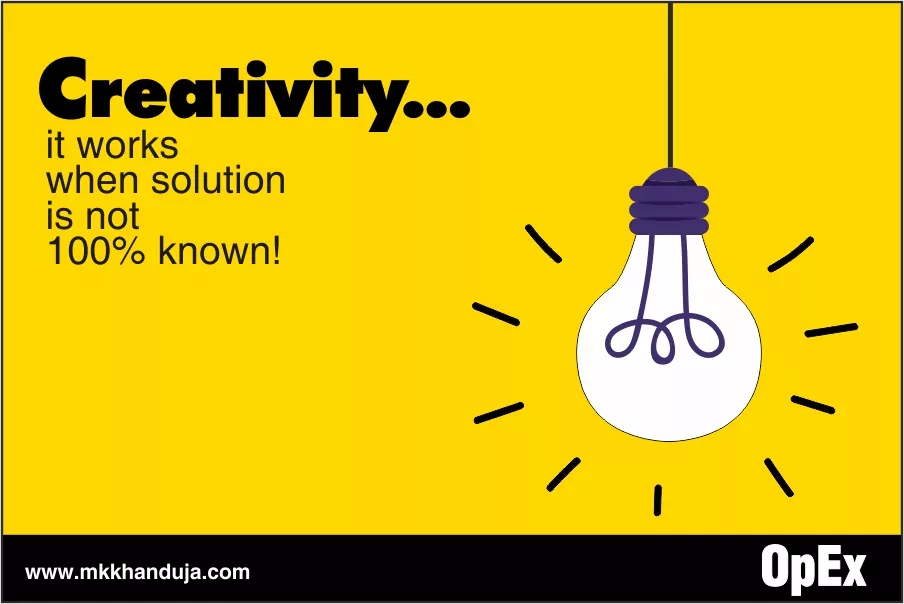 use creative solutions to achieve operational excellence