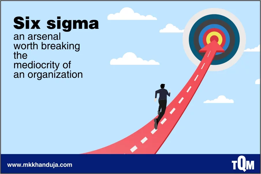 six sigma an arsenal worth breaking the mediocrity of an organization